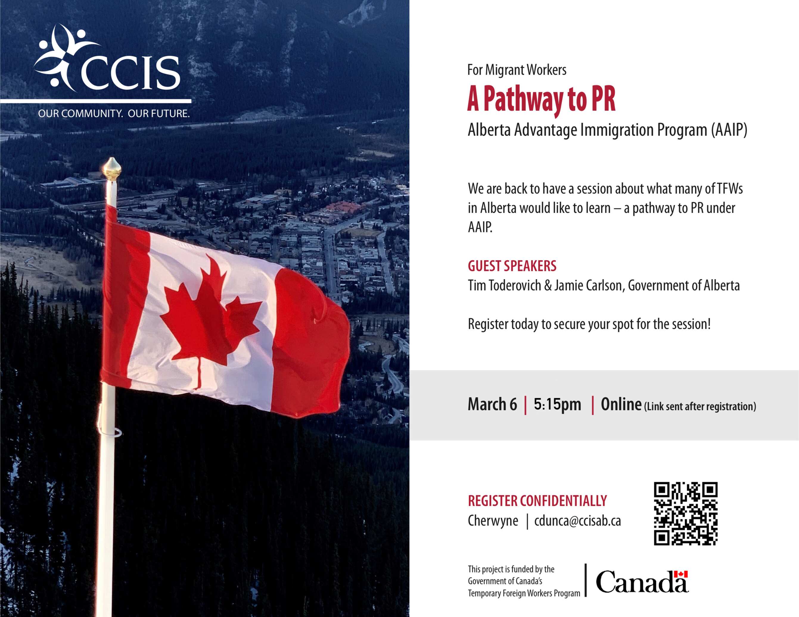 TFW Permanent Residency AAIP ESDC Poster Feb 2024